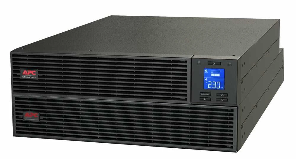 Apc „EASY UPS ON-LINE SRV 1000VA RM“ – 230 V + pailginto veikimo laiko akumuliatorių blokas