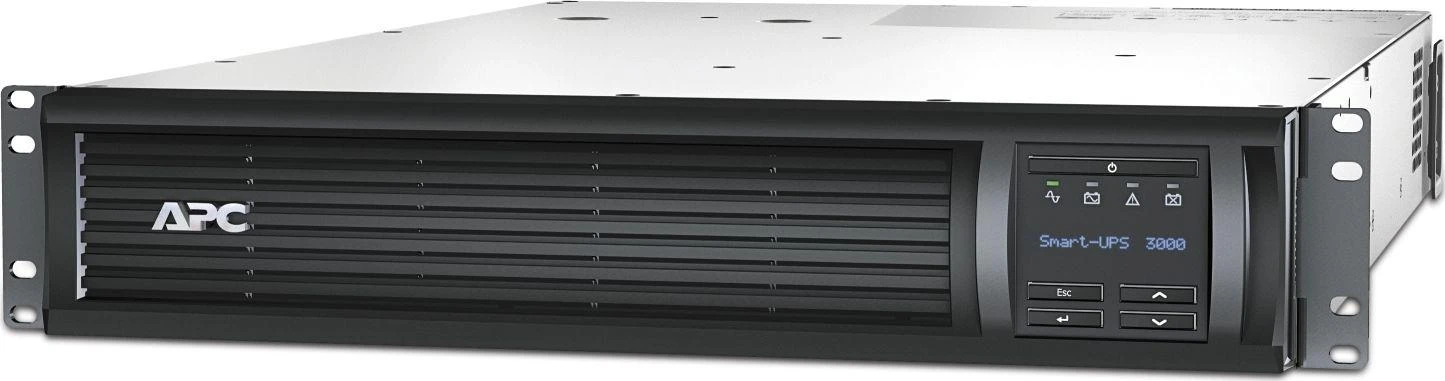 APC Smart-UPS 3000VA LCD RM 2U 230V su tinklo kortele