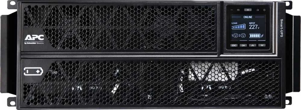 APC SMART-UPS ON-LINE 5KVA/5KW 230V RACK/TOWER, TINKLO PLOKŠTĖ, BE BĖGELIO RINKINIO