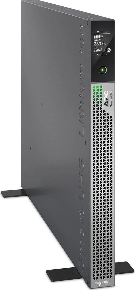 Apc „SMART-UPS ULTRA“ 2200 VA 230 V 1U – ličio jonų akumuliatorius, integruota MN plokštė
