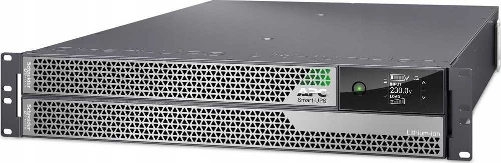APC SMART-UPS ULTRA ON-LINE ličio jonų, 5KVA/5KW, 2U stelažas/bokštas, 230V