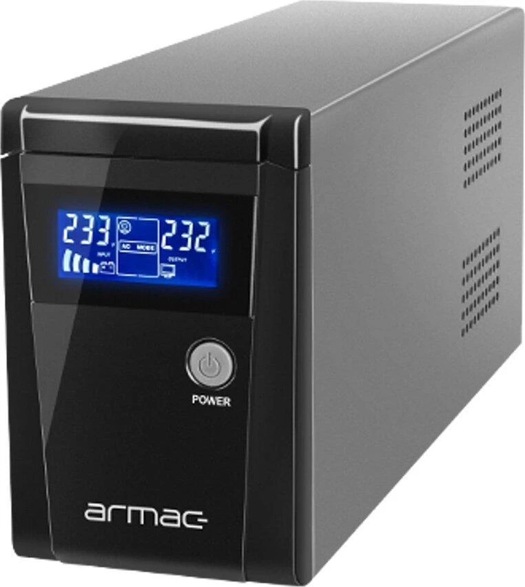 ARMAC O/650E/LCD Armac UPS OFFICE Line-Interactive 650E LCD 2x 230V PL OUT, USB