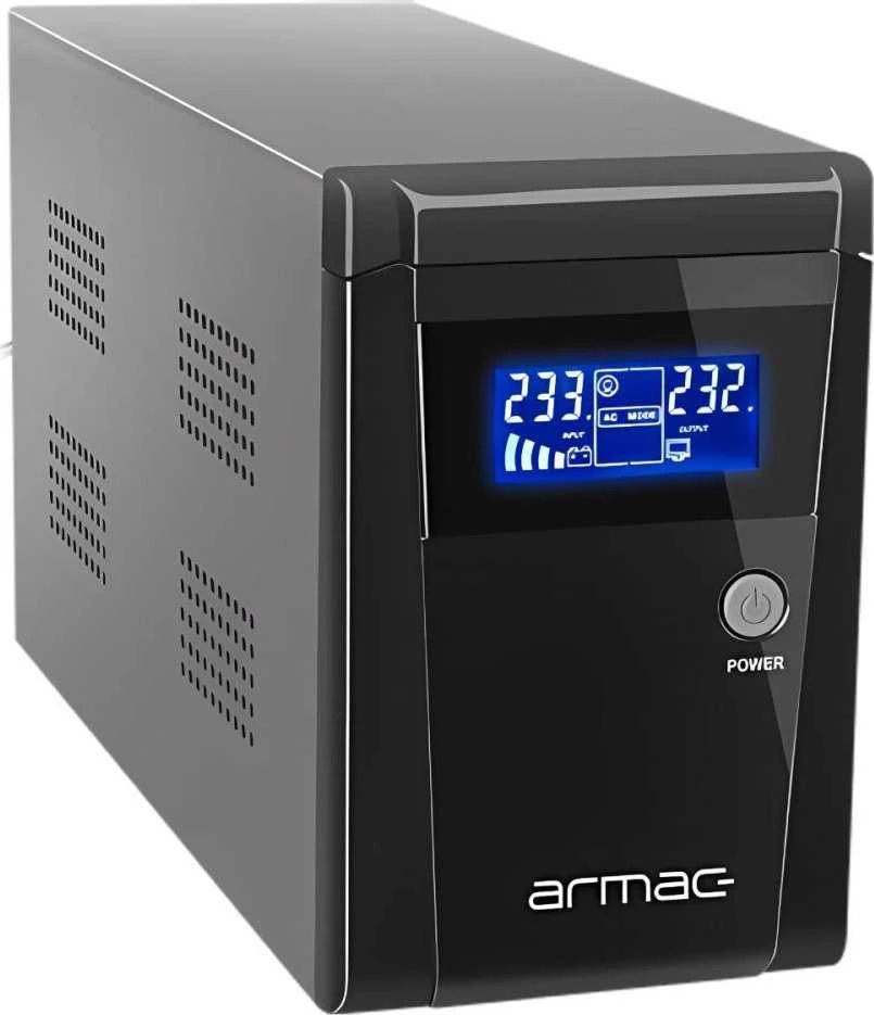 ARMAC O/850F/LCD Armac UPS OFFICE Line-Interactive 850F LCD 2x SCHUKO 230V OUT, USB