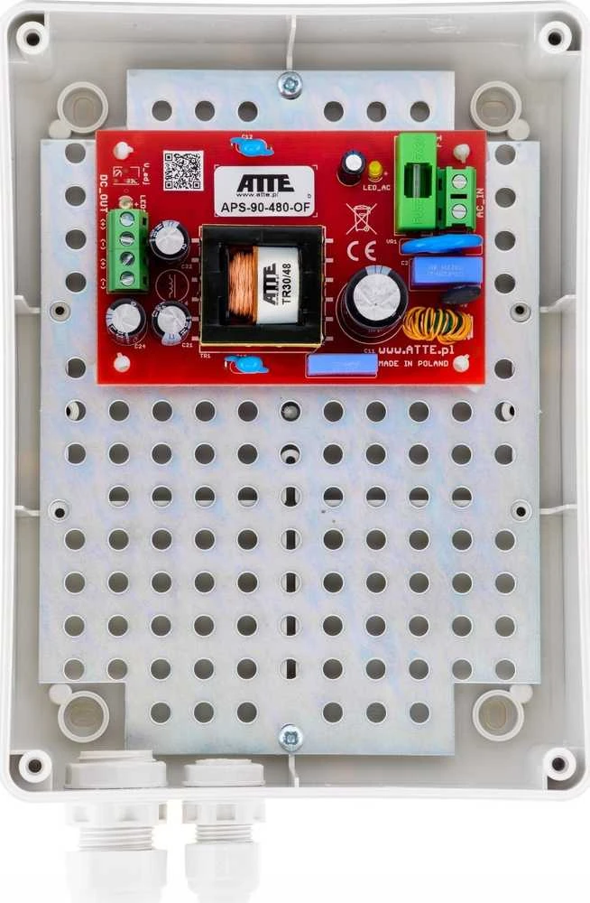 SMPS 48V 2A 90W ATTE APS-90-480-M1 maitinimo šaltinis