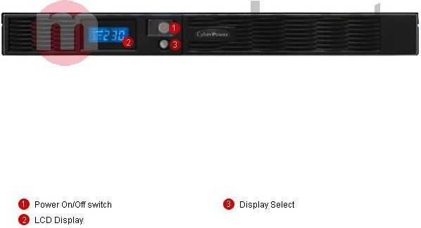 UPS CyberPower PR1000ELCD UPS 1000VA/900W