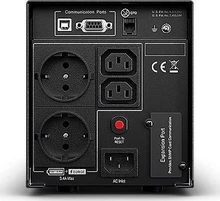 Cyberpower Systems „CyberPower Professional“ bokštų serija PR750ELCDGR – UPS – 675 vatai – 750 VA