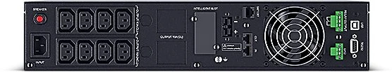 CyberPower OLS1000ERT2UA-B, dvigubos konversijos (internetinis), 1 kVA, 900 W, grynas sinusas, 160 V, 300 V