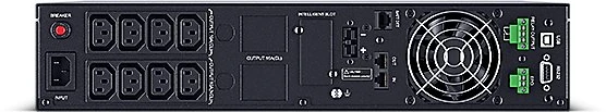 CyberPower OLS2000ERT2UA-B, dvigubos konversijos (internetinis), 2 kVA, 1800 W, grynas sinusas, 190 V, 300 V