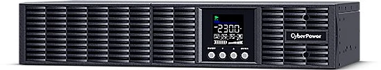 CyberPower OLS2000ERT2UA-B, dvigubos konversijos (internetinis), 2 kVA, 1800 W, grynas sinusas, 190 V, 300 V