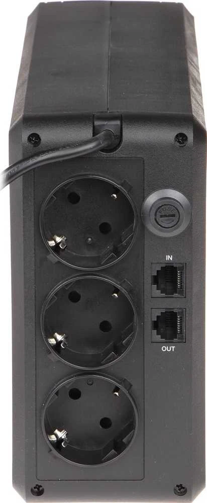 CYBERPOWER UT650EG Line-Interactive 650VA LED AVR Output 3 Schuko juodas
