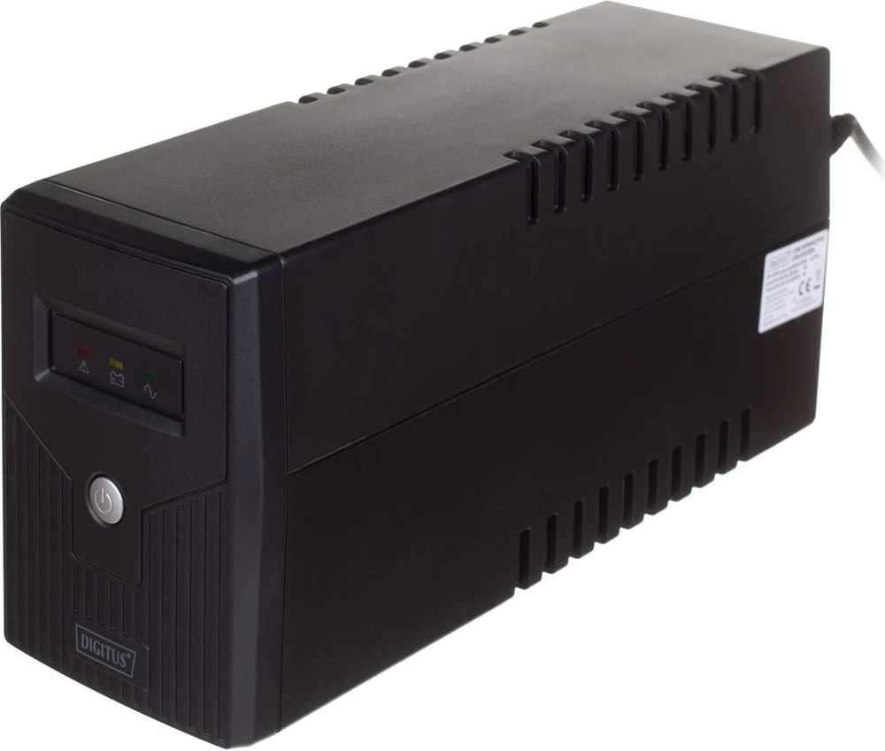 DIGITUS UPS Line-Ineractive LCD 800VA/480W 1x12V/9Ah AVR 2xSCH. USB RJ11