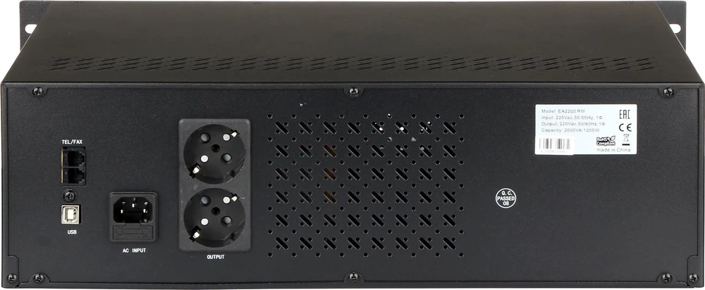 UPS MAITINTUVAS AT-UPS2000R-RACK 2000 VA EAST