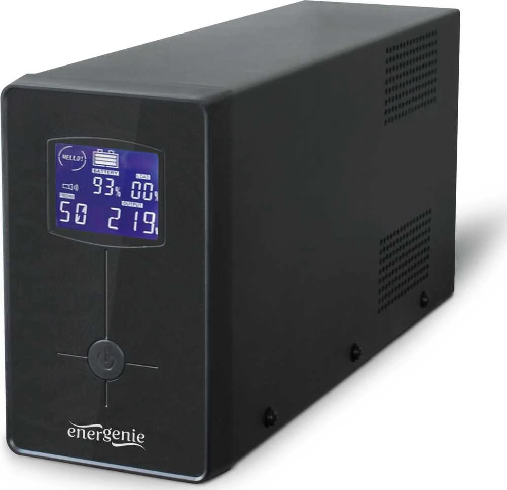 „Gembird“ maitinimo šaltinis nepertraukiamas UPS ENERGENIE EG-UPS-034 (stalinis kompiuteris, TWR, 1500 VA)