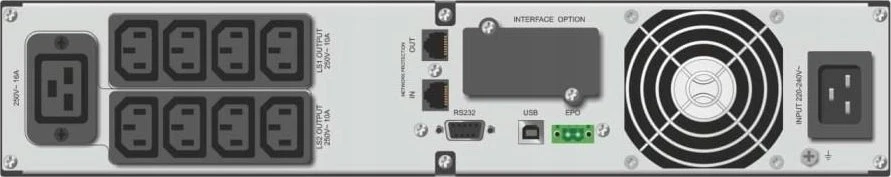 Ever Netline RT 3000 – UPS maitinimo šaltinis