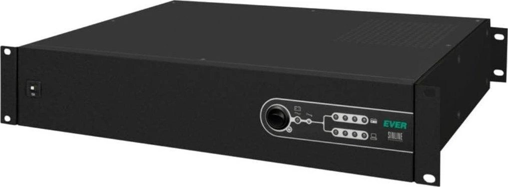 Maitinimo šaltinis nepertraukiamas UPS Ever UPS EVER SINLINE 1200 USB HID 19" 2U W/SL00RM-001K20/07 (stelažas, 1200VA)