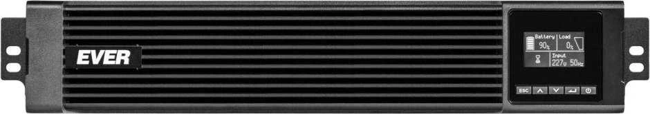 UPS Sistema - Ever Powerline RT Pro 3000, Juoda