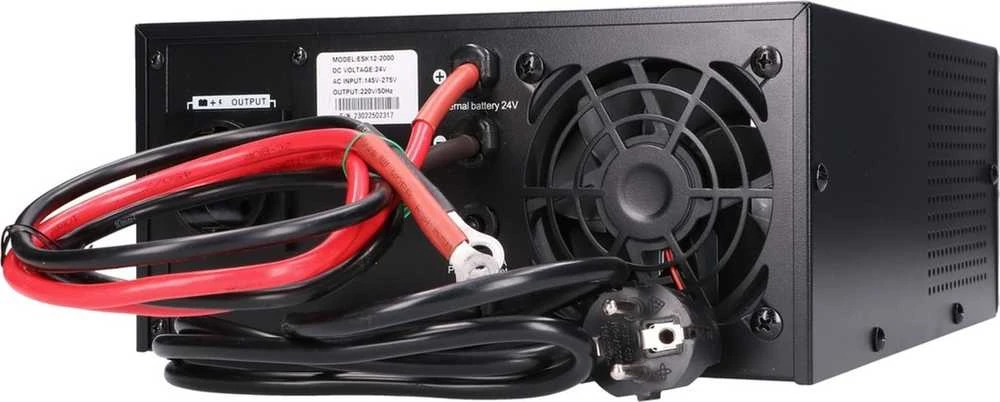 Extralink PIORUN EX.31148 maitinimo adapteris / inverteris Automatinis 1600 W Juoda