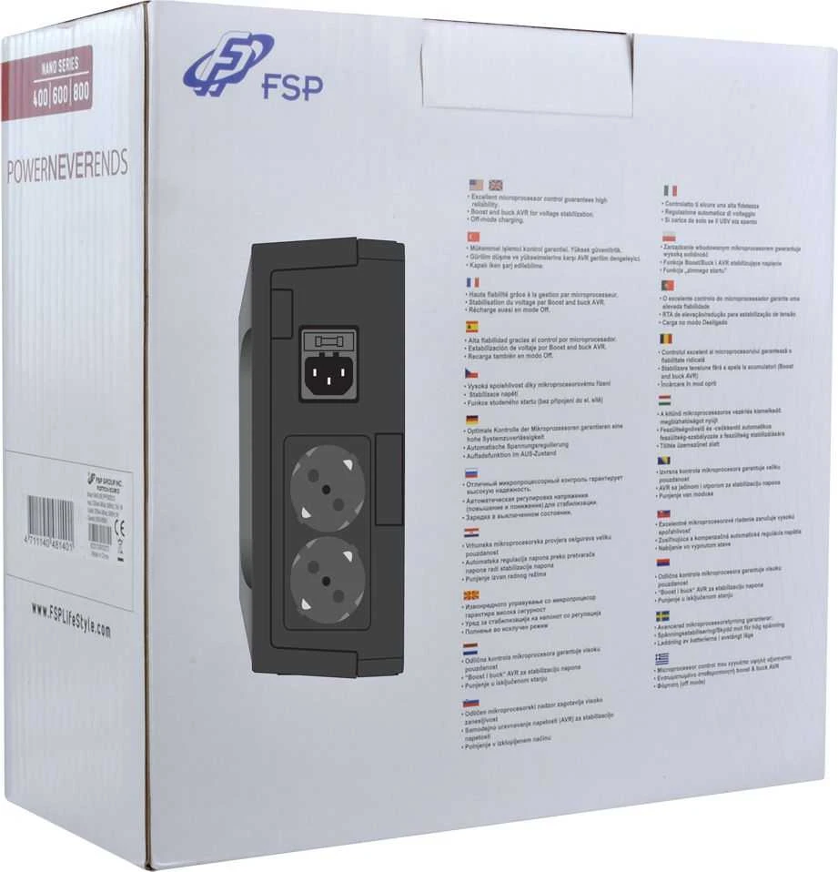 UPS FSP / Fortron Nano 600 (PPF3600210)