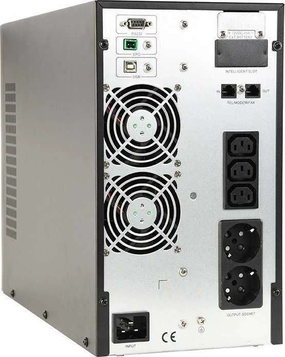 Gembird ENERGENIE EG-UPSO-2000 Online UPS 2000VA 2x Schuko + 3x IEC socket
