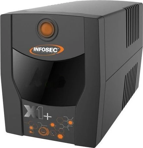„Infosec INF_661062“ atsarginis maitinimo šaltinis UPS X1+ 700, 700VA, 360W, 2× FR/Schuko