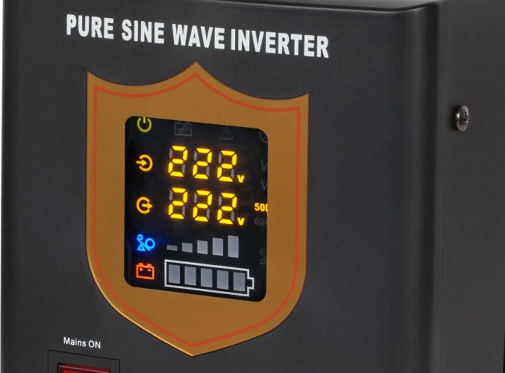 Nepertraukiamo maitinimo šaltinis 300W 12V/230VAC sinusas KEMOT - juodas