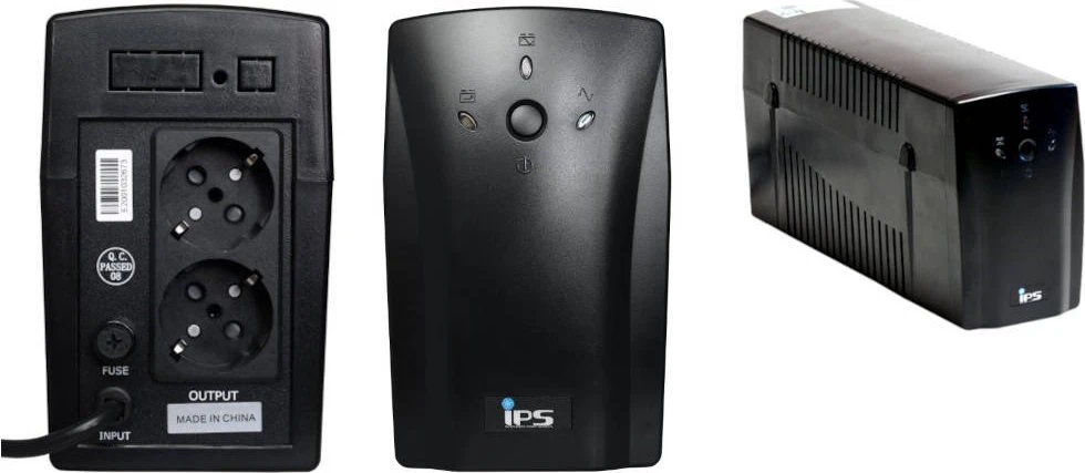 IPS 360W 600VA Line-interactive nepertaukiamo maitinimo šaltinis TM-LI-0k6-PC-1x7