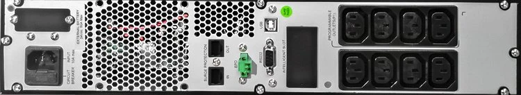 ORVALDI V2000+ sinusinis 2U LCD šikšnosparnis 5min 2000VA/1800W