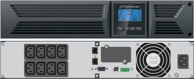 POWERWALK VI 2000 RT LCD HID Power Walker UPS Line-Interactive 2000VA, 19 2U, 8x IEC, RJ11/RJ45, USB, LCD