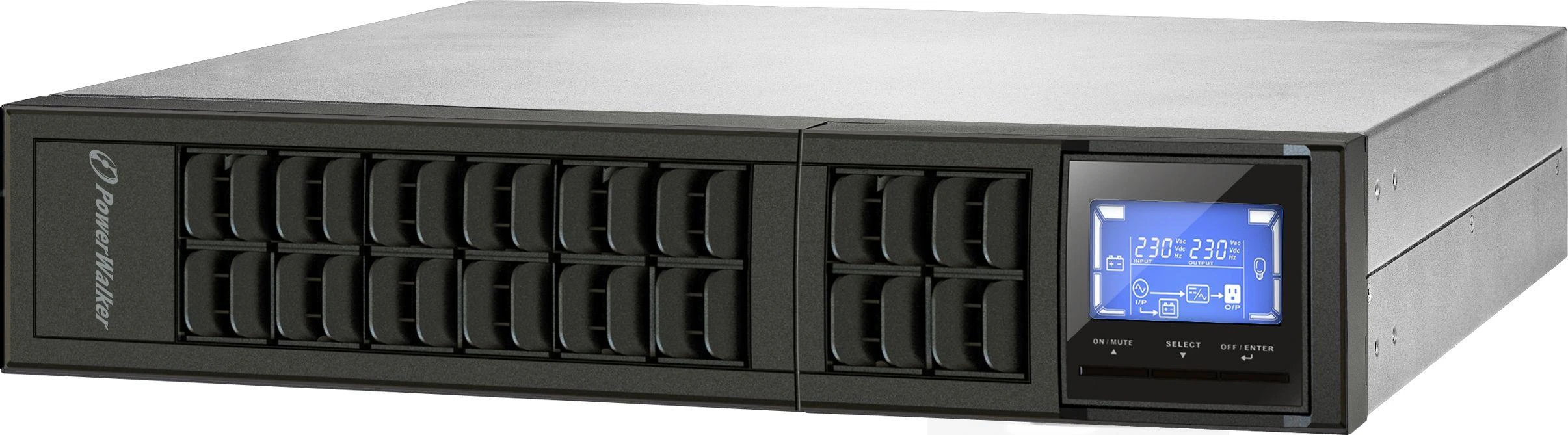 Maitinimo šaltinis UPS POWER WALKER VFI 1000 CRM LCD (1000VA)