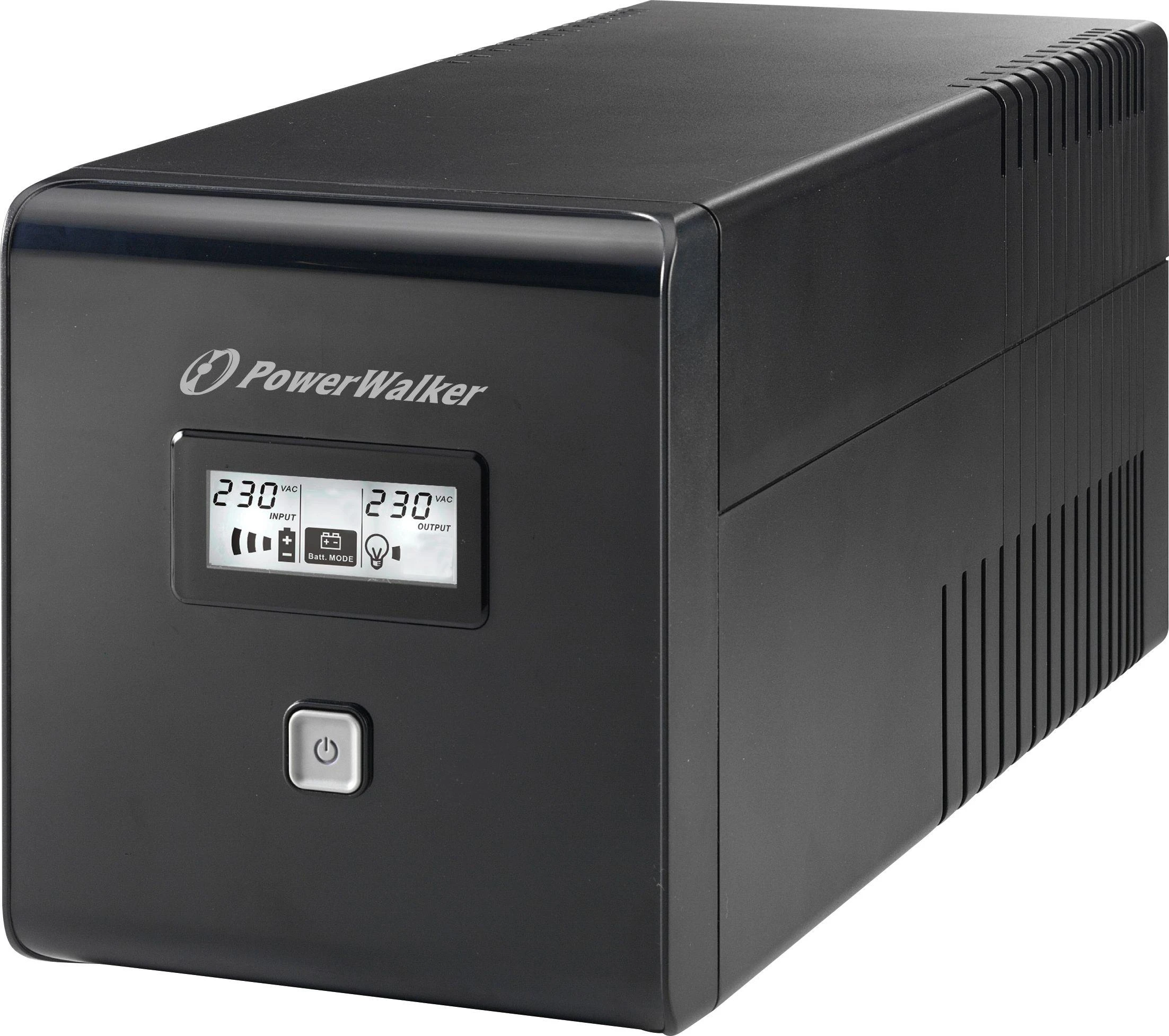POWERWALK VI 1000 LCD Power Walker UPS Line-Interactive 1000VA 2x SCHUKO, 2x IEC, RJ11/RJ45, USB, LCD