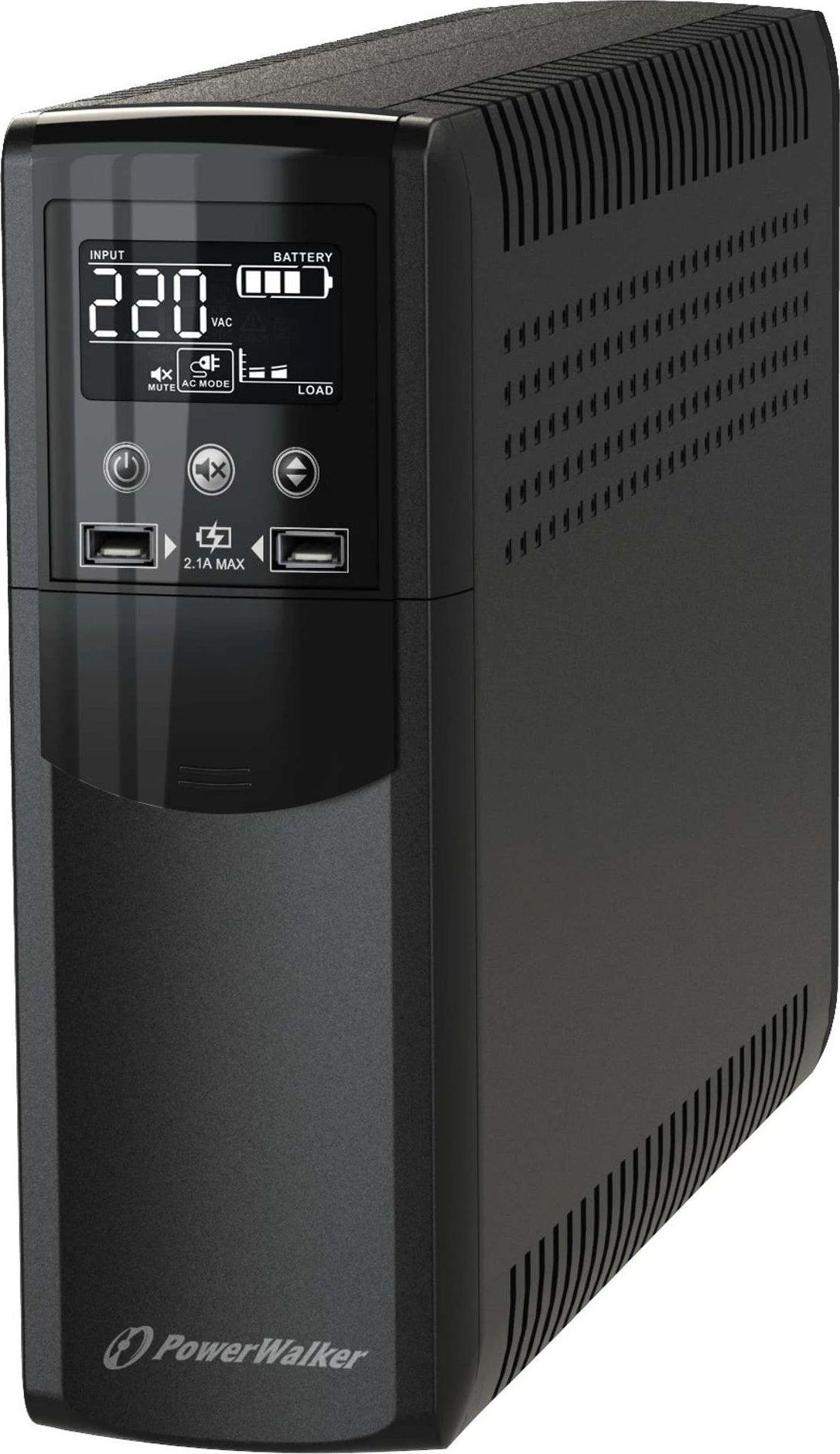 POWERWALK VI 1500 CSW FR Power Walker UPS Line-Interactive CSW 1500VA 4x FR, RJ11 / RJ45 įvestis / išvestis, USB, LCD