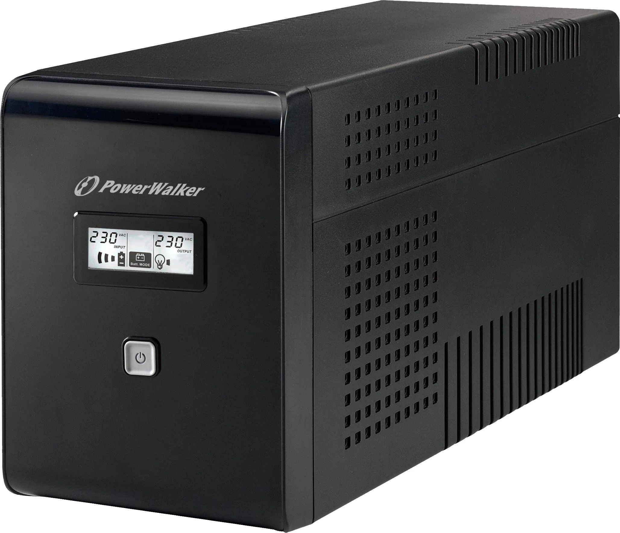 Bluewalker POWERWALK VI 2000 LCD Power Walker UPS Line-Interactive 2000VA 2x SCHUKO, 2x IEC, RJ11/RJ45, USB, LCD