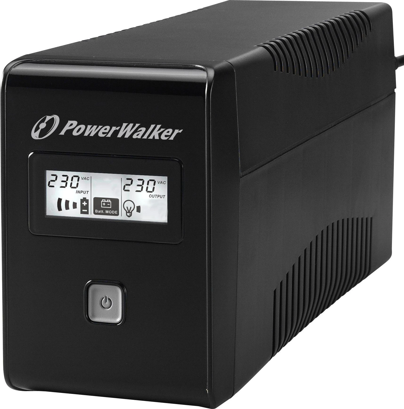 POWERWALK VI 650 LCD Power Walker UPS Line-Interactive 650VA 2x SCHUKO, RJ11, USB, LCD