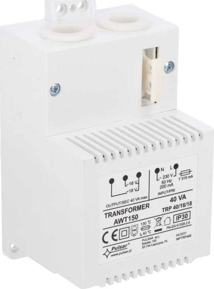TRANSFORMATORIUS Pulsar AWT150 40VA/16V/18V TRP