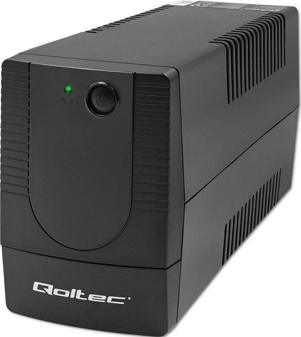QOLTEC 53774 nepertraukiamo maitinimo linijos interaktyvus monolitas 1000VA 600W