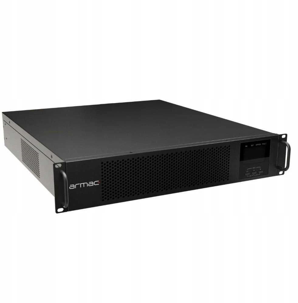 Armac Rack On-Line PF1 2000VA LCD 8x IEC C13 metalinis korpusas be dulkių