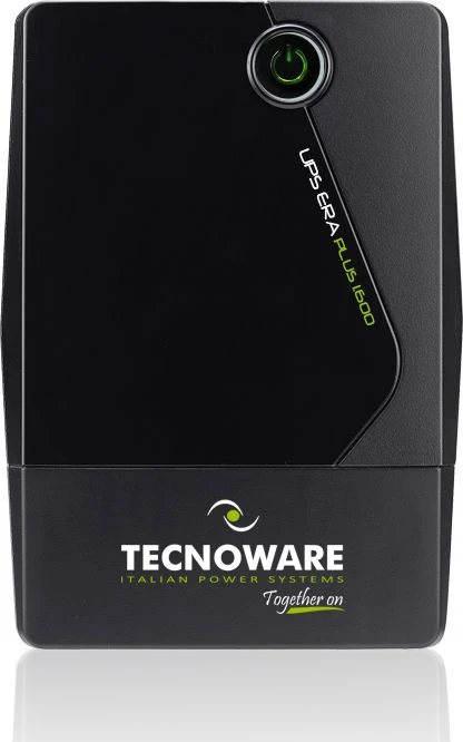 UPS|TECNOWARE|1200 W|1600 VA|Bangos formos tipas Sinewave|LineInteractive|1 fazės fazė|Stalinis kompiuteris/pjedestalas|FGCERAPL1602SCH