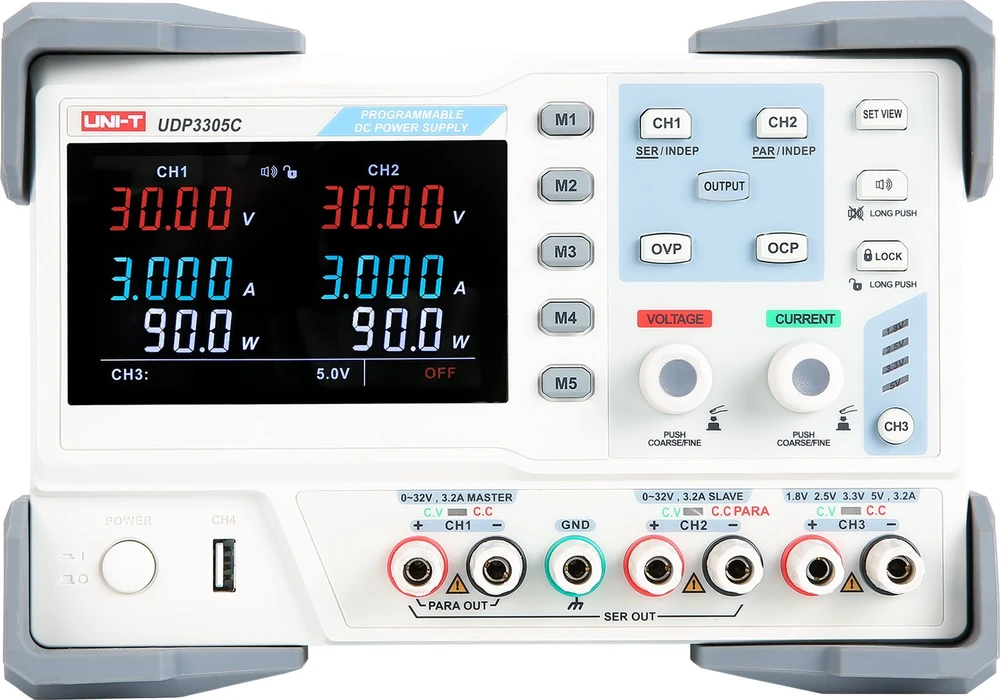 Laboratorinis maitinimo šaltinis Uni-TUDP3305C
