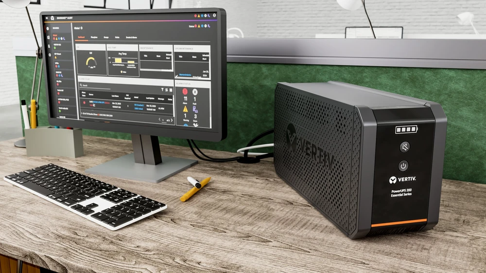 VERTIV POWERUPS 200 ESSENTIAL - 1000VA/525W 230V LINE INTERACTIV