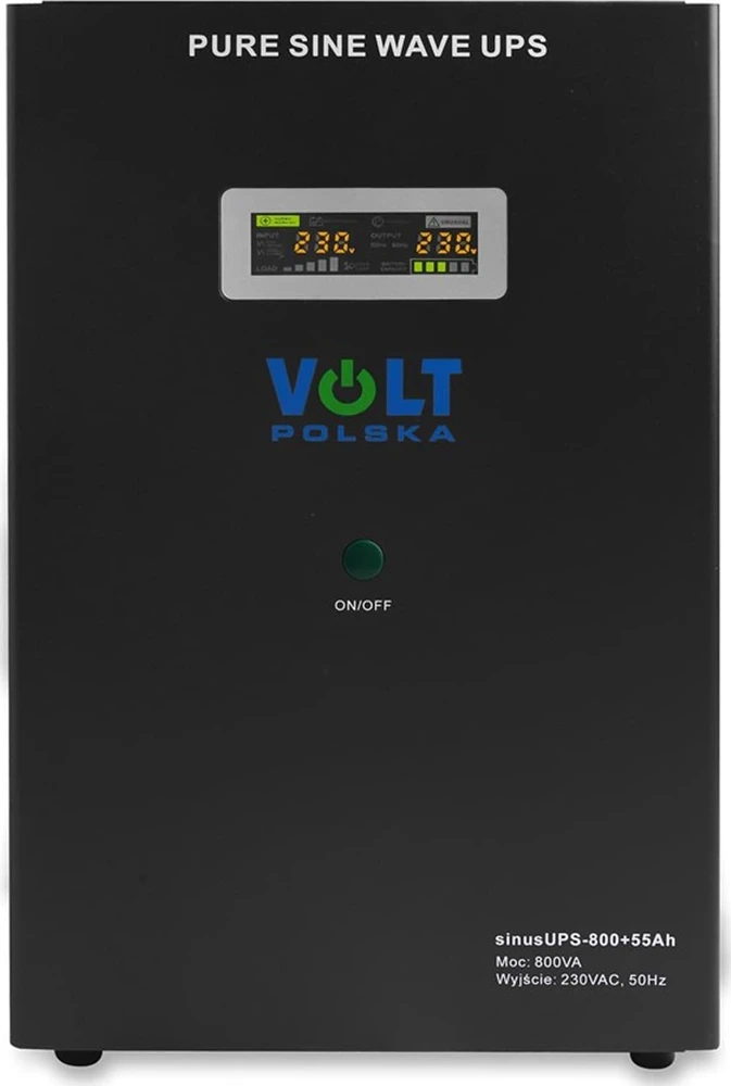 VOLT POLSKA SinusUPS-800 55Ah 12V 500/800W keitiklis