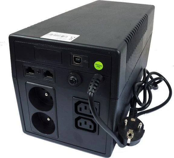 Carruzzo UPS UNINTERRUPTIBLE POWER SUPPLY VOLT POLSKA MICRO 1200VA 720W