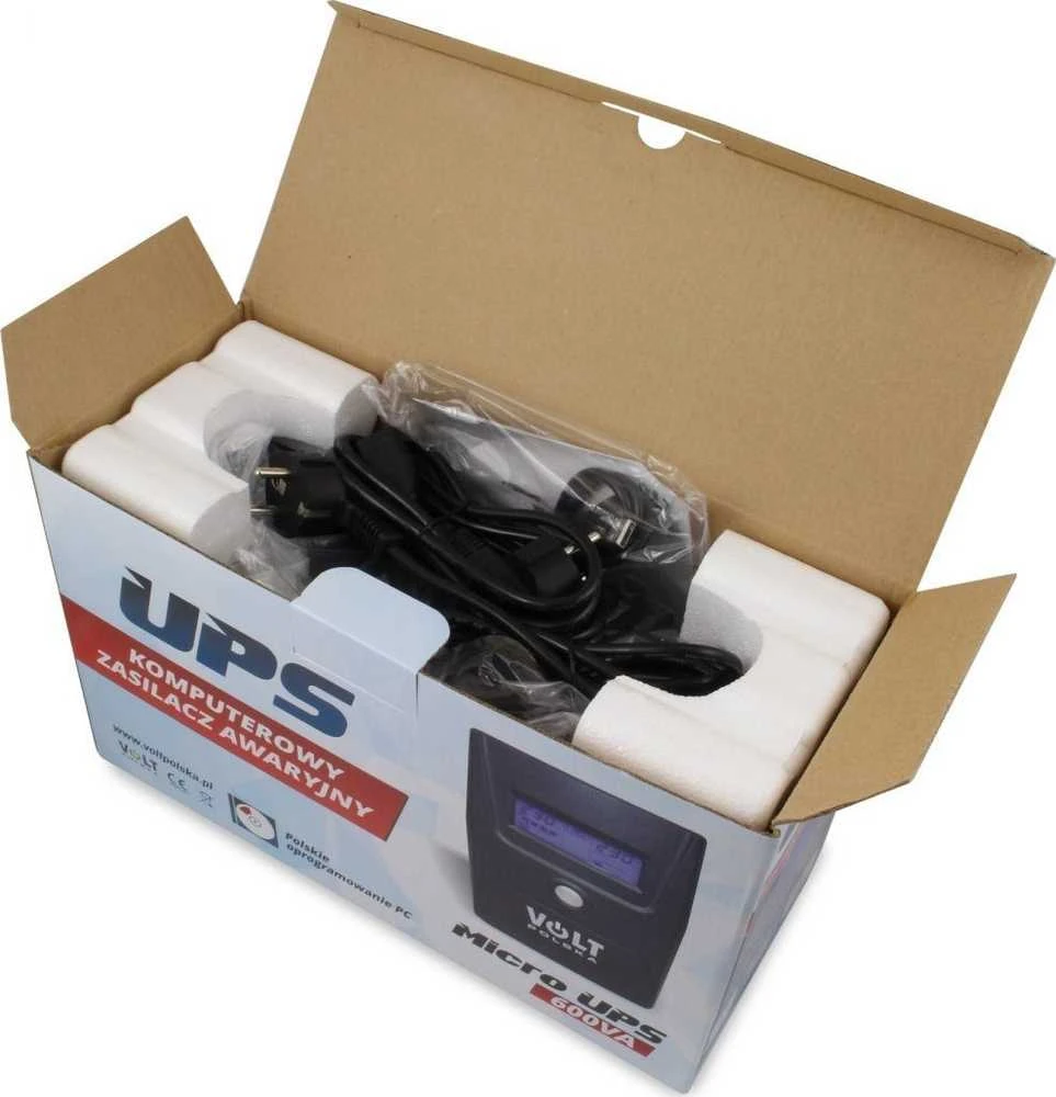 VOL MicroUPS 800VA/480W 9Ah nepertraukiamo maitinimo šaltinis (UPS)