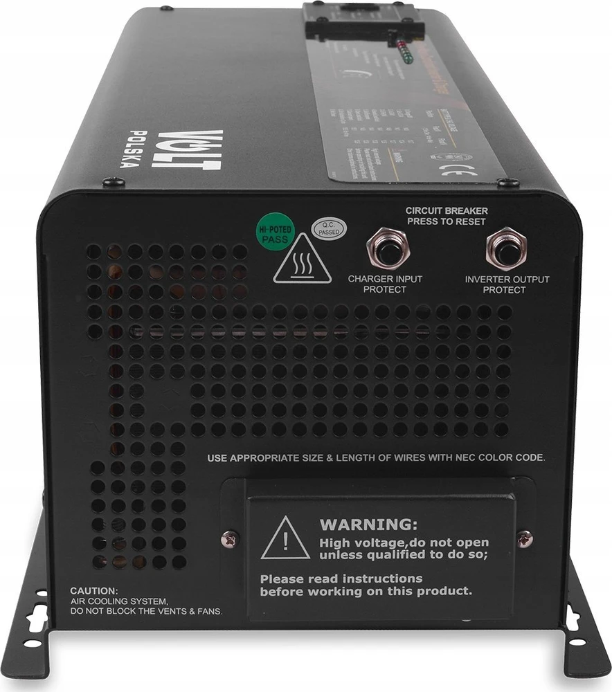 Volt keitiklis „Polska Power Sinus“ 2 kW 12 V 2000 W / 6000 W