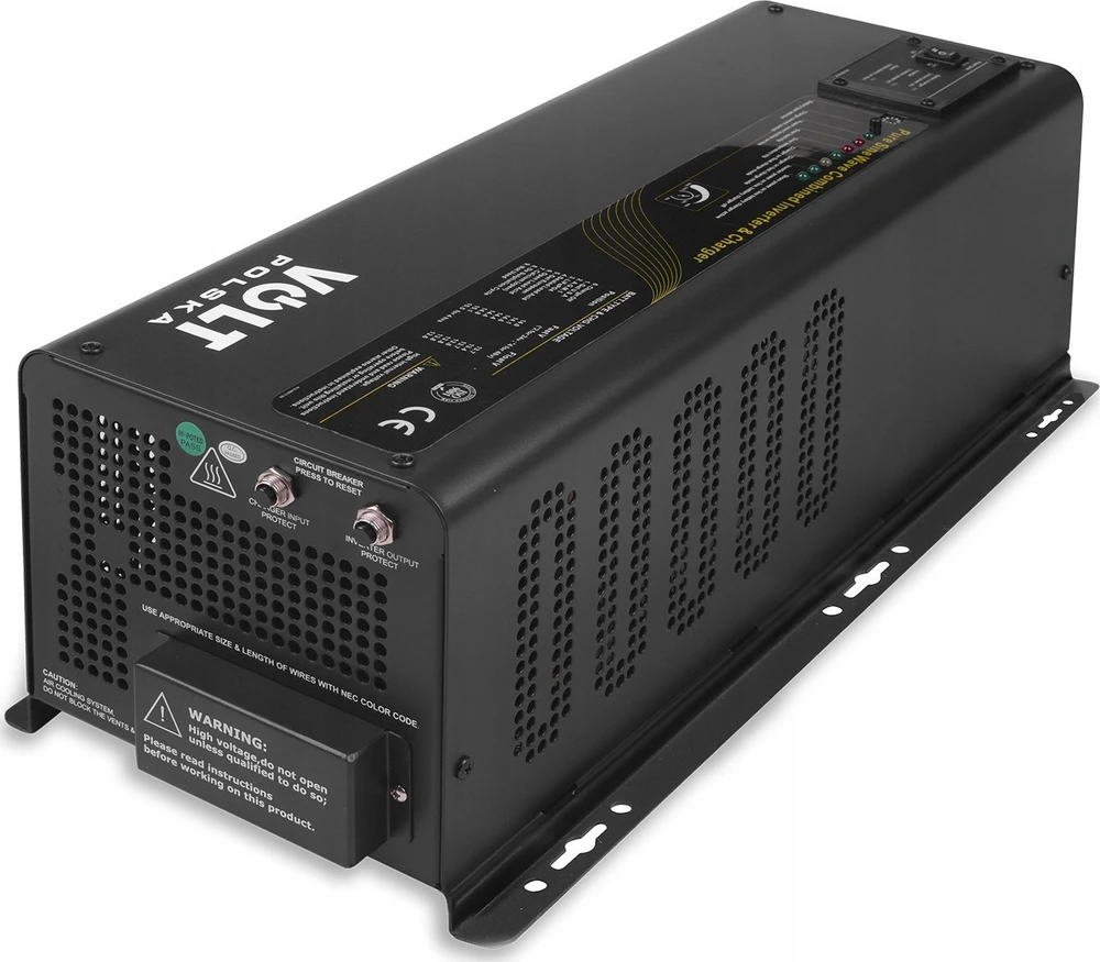 Volt keitiklis „Polska Power Sinus“ 2 kW 12 V 2000 W / 6000 W