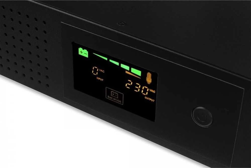 Carruzzo UPS UNINTERRUPTIBLE POWER SUPPLY VOLT POLSKA RACKUPS 1200VA 720W