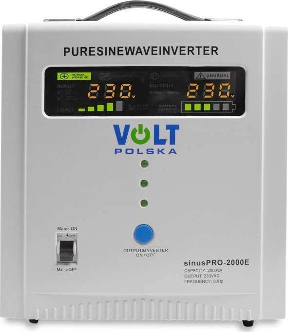 VOL Iso Trade UPS SINUS PRO 2000E 12/230V avarinis maitinimo šaltinis