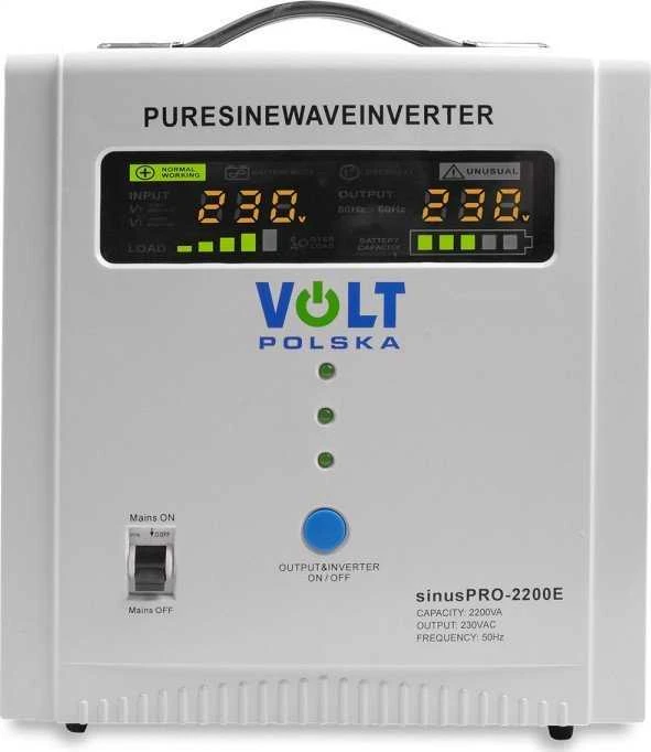 Keitiklis Volt Lenkija SinusPro 2200E 2200VA 12V 1600/2200W