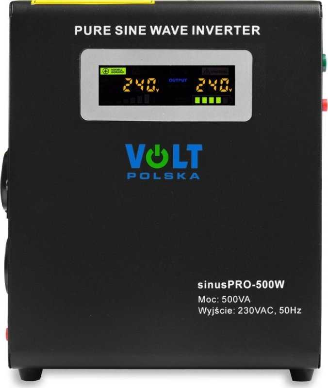 VOLT POLSKA SinusPro-500W 12V 300/500W keitiklis