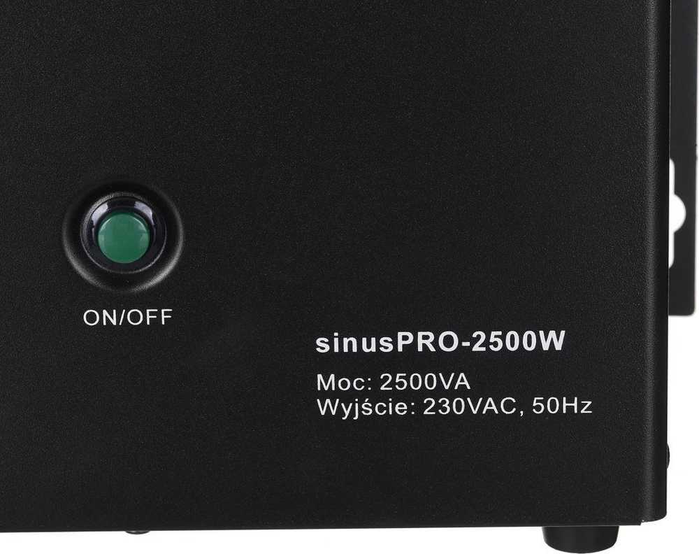 INVERTERIS VOLTA POLSKA SINUSPRO-2500W 24V 1800/2500W
