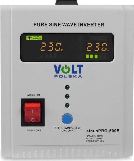 Volt Iso Trade Nepertraukiamo maitinimo šaltinis UPS SINUS PRO 500E 12 / 230V